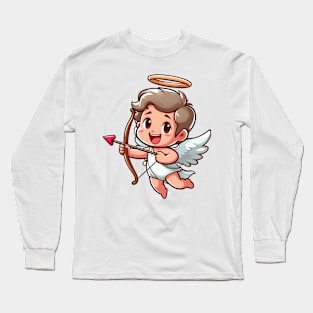 Valentine's Cartoon Delights T-Shirt Long Sleeve T-Shirt